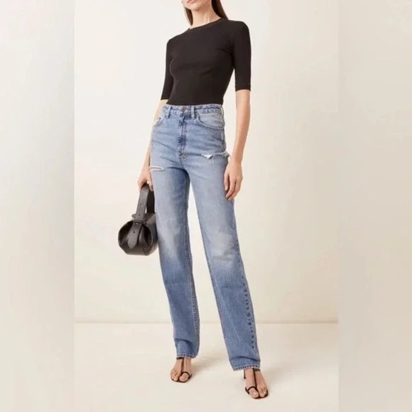 KSUBI Playback True Vintage Slash Distressed High-rise jeans - Picture 4 of 13